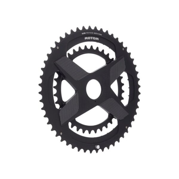 Rotor Kettingbladen 52/36 Zwart DM