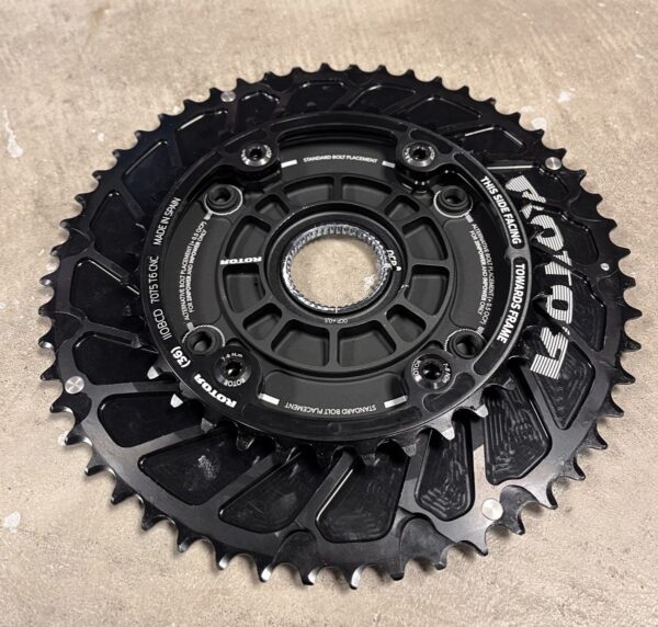 Rotor MAS Aero Kettingbladen DM 110 BDC 50/34 Zwart - Afbeelding 2