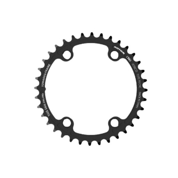 Rotor Tandwiel 34t (50t) BCD 110x4 Zwart