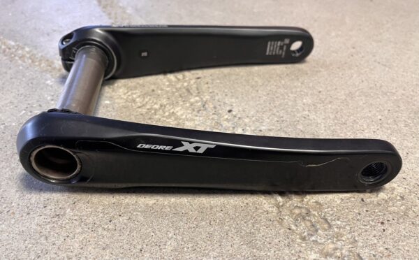 Cranks XT FC-M8100-1 180mm 142/148 mm (licht gebruikt) - Afbeelding 3