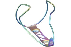 Bidonhouder Fly Titanium Oil Slick (licht gebruikt)