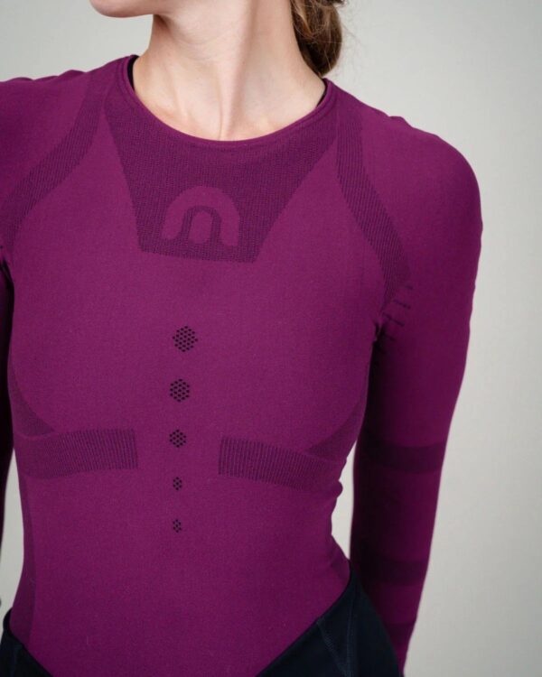 Drynamo Long Sleeve BaseLayer Women Purple XS/S