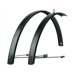 Spatbordset 28" SKS Edge Alm 46mm Zwart