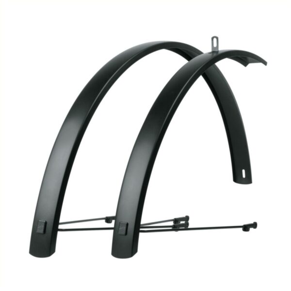 Spatbordset 28" SKS Edge Alm 46mm Zwart