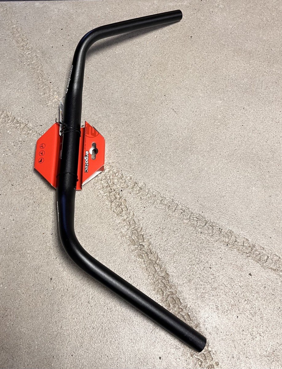 Ergotec Stuur 'Moon Cruiser' Reikwijdte 610mm aluminium Ø 31,8mm