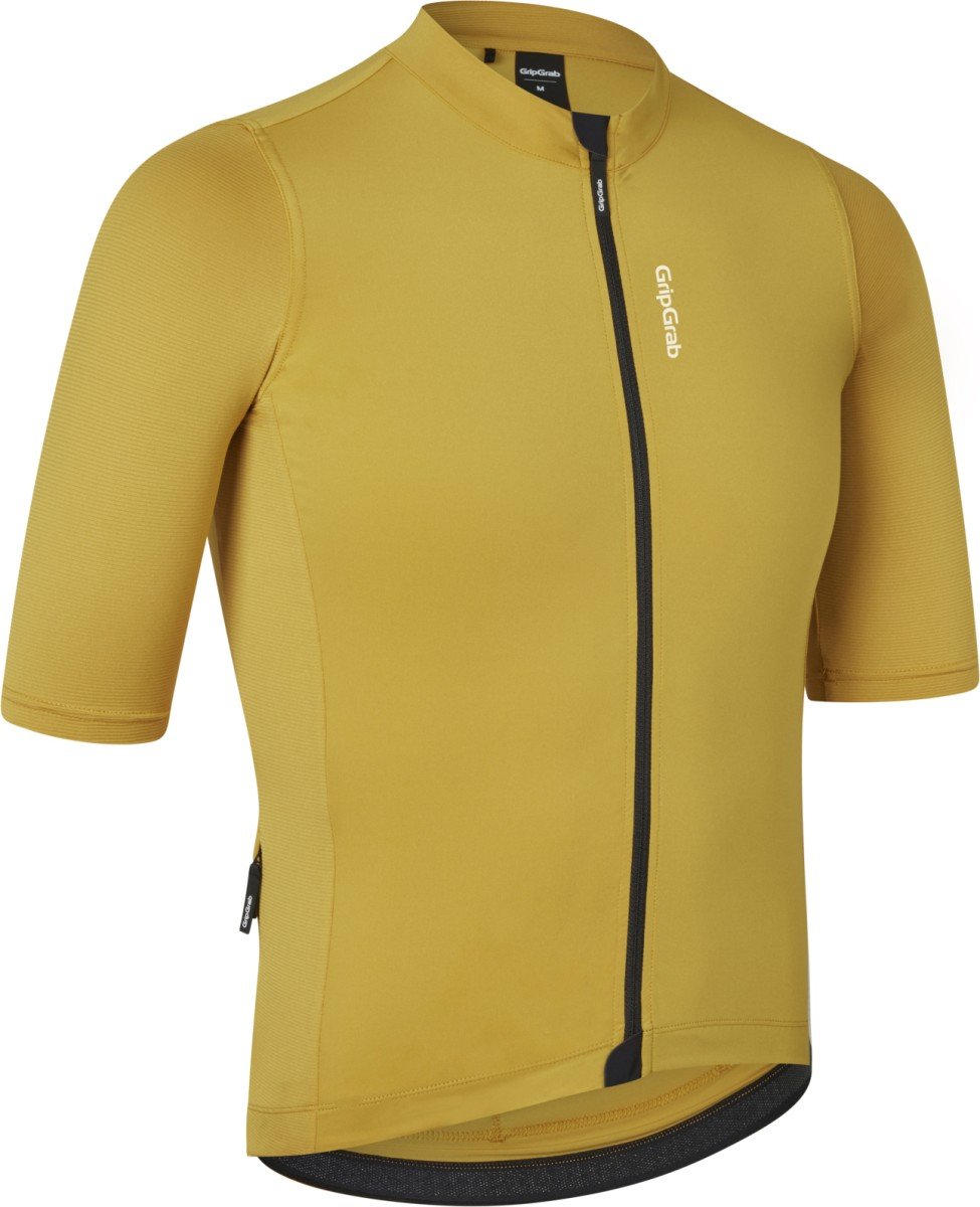 Ride Short Sleeve Jersey- Mustard Yellow - L