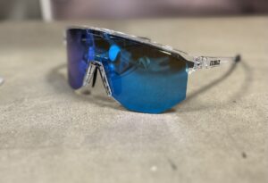 Bliz Hero Transparent Frame - Blue Mirror Lens