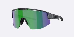 Bliz Matrix Crystal Black Frame - Green Lens