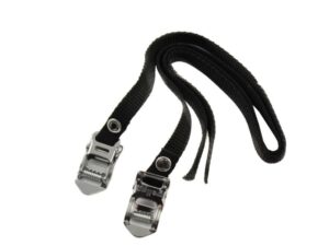 Toeclipriem zwart (set van 2)