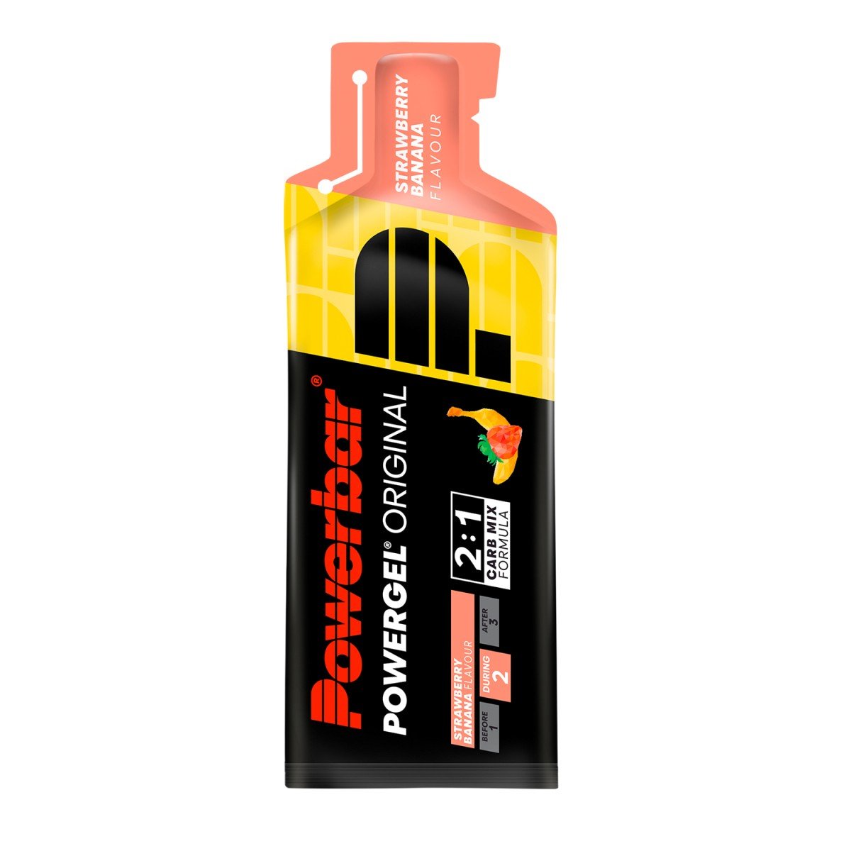 PowerBar PowerGel Original - Strawberry-Banana - New19