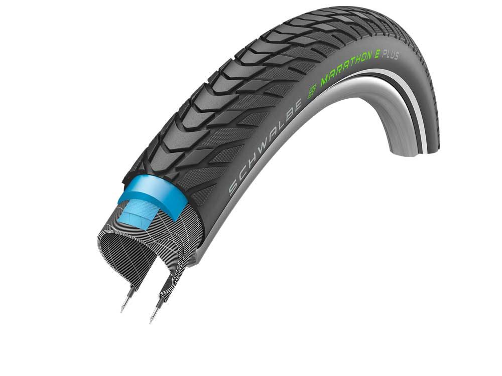 SCHWALBE Reifen Marathon E-Plus Performance Line Smart DualGuard, HS498, 67EPI, - Afbeelding 3