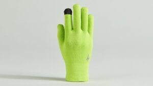 Thermal Knit Glove Hyper Yellow