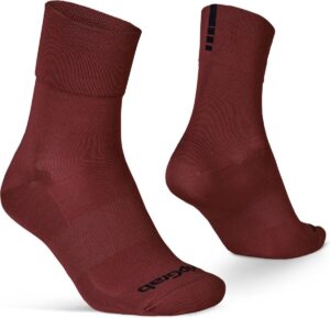 Lightweight SL Sock Dark Red M