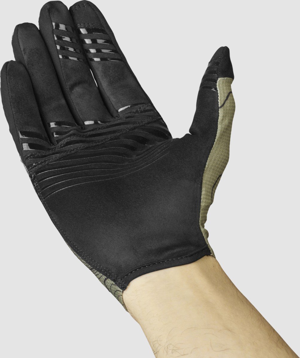 Rebel Lange Vinger Zomer Handschoenen - Olive Green - M/9