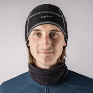 GripGrab Lightweight Thermal Skull Cap Black L