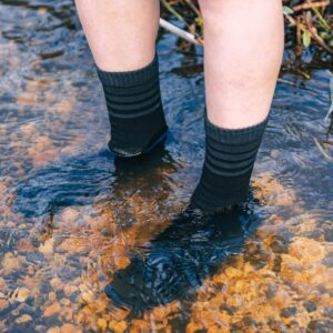 GripGrab Merino-Lined Waterproof Winter Sokken Black XL