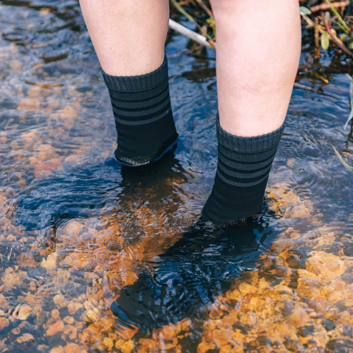 GripGrab Merino-Lined Waterproof Winter Sokken Black XL