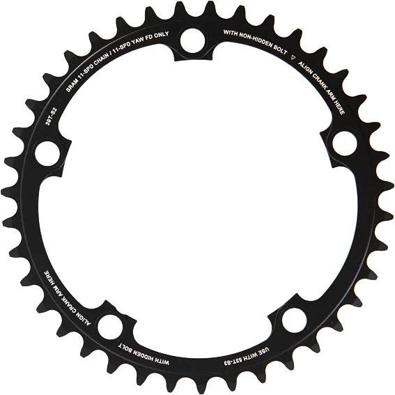 Kettingblad Sram Red/Force22 11V Steek 130 Blast Black 39T (licht gebruikt)