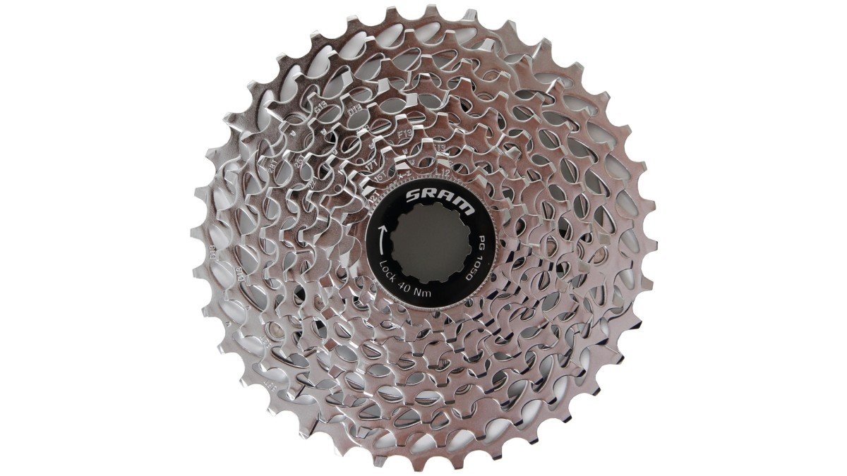SRAM cassette PG-1050 Presentatieverpakking, 10-speed, hitte behandelde stalen