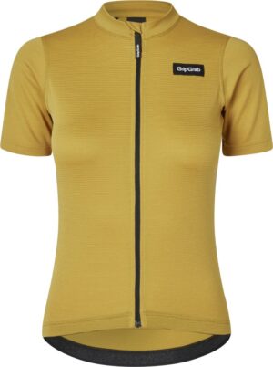 Gravelin Merinotech Short Sleeve Woman - Mustard Yellow - M