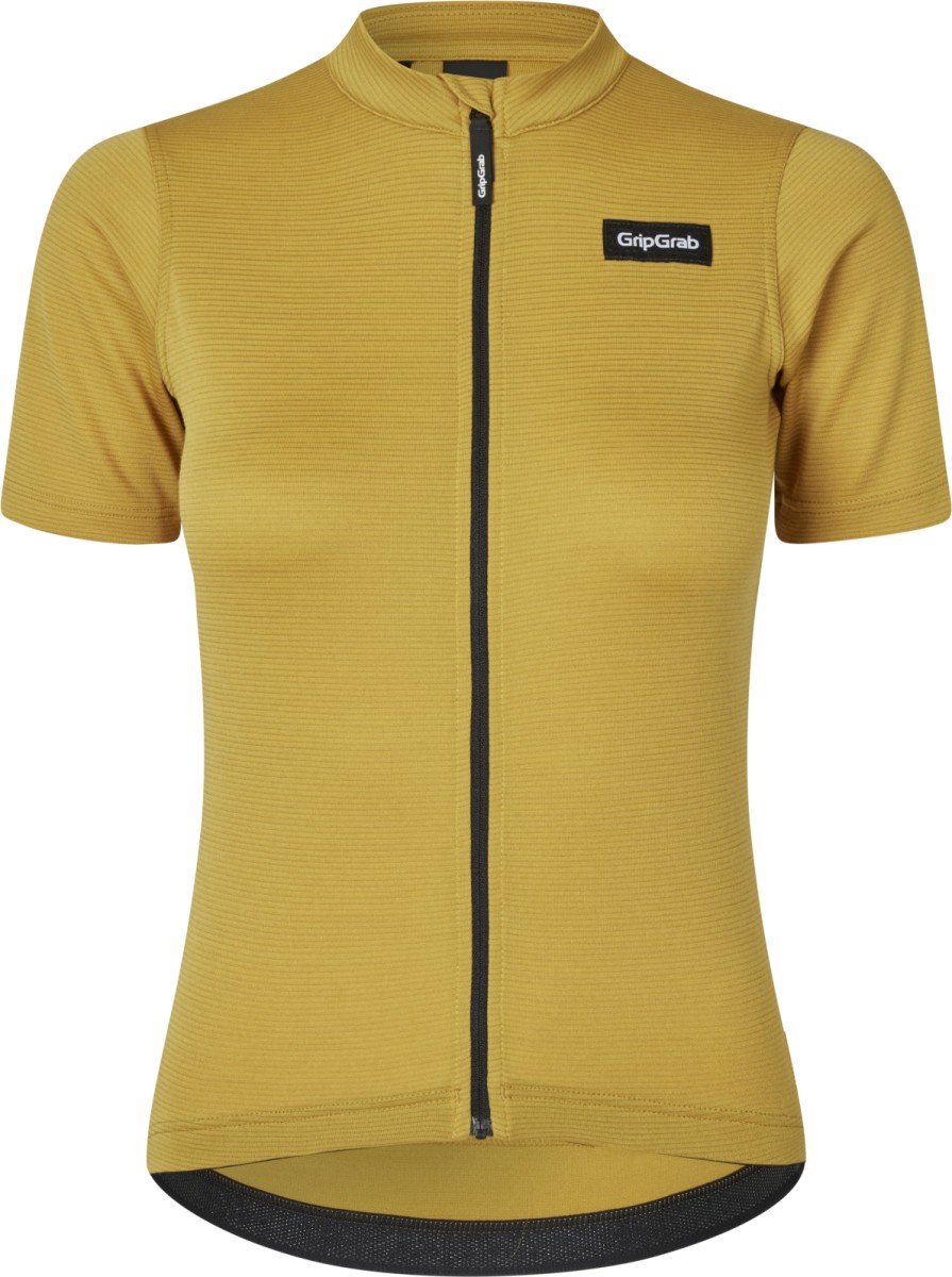 Gravelin Merinotech Short Sleeve Woman - Mustard Yellow - M